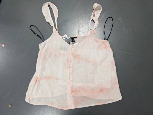 Ladies Tie Dye Textured Strap Cami Top