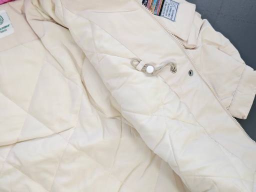 Girls Cartoon Print Hooded Padded Cargo Jacket