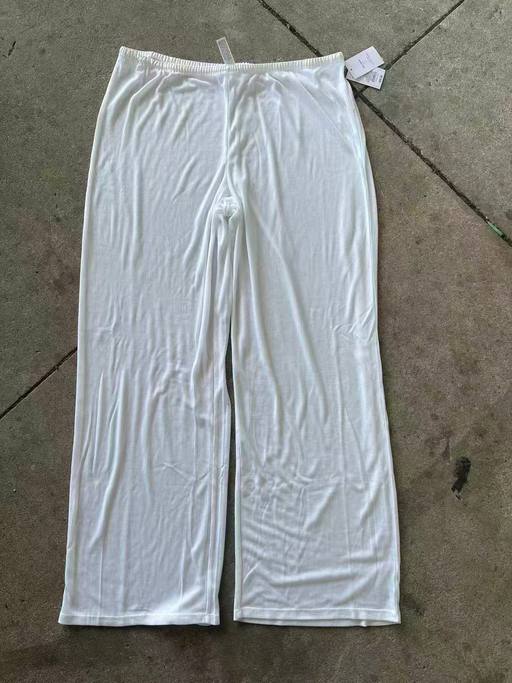 Ladies Wide Leg Knit Pants