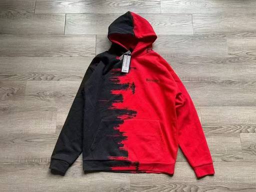 Men's Color-Blocked CVC Hoodie