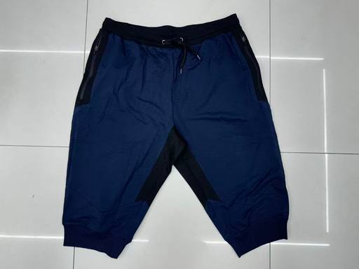 Mens color-blocked sports knit capri